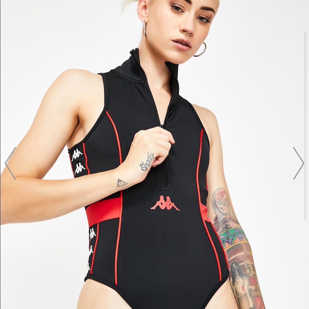 Kappa 222 Banda Babini Bodysuit NWT Sz. M